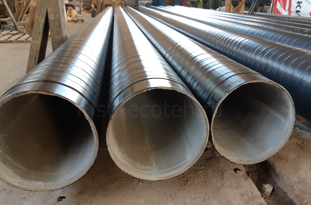 Наружная изоляция труб - ООО \"МСУ Экотех\" - Защитные покрытия труб (ЦПП ...