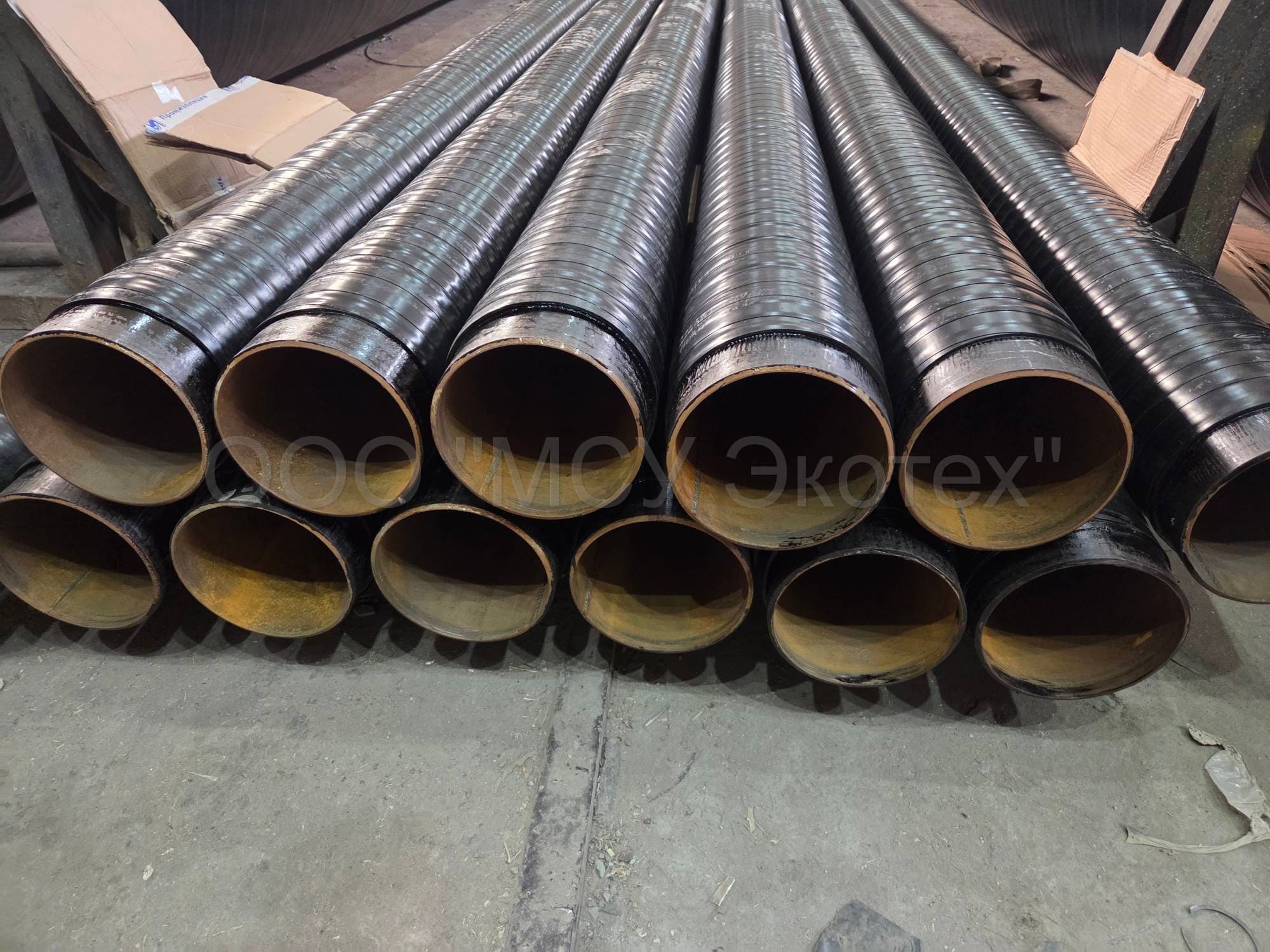 25 Март 2026 Трубы 219х7 с наружным ленточным полимерно битумным покрытием УС5 ГОСТ 9.602 2016